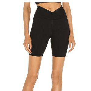 YEAR OF OURS V Waist Biker Short in Black Size Small NWT